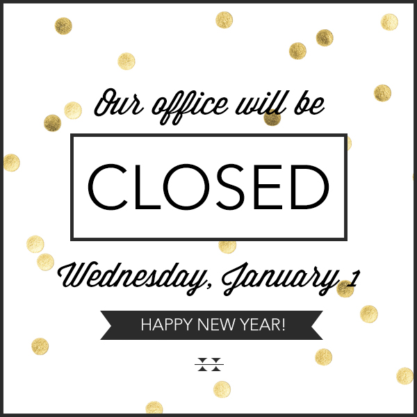 Office Closed New Years Day Downtown Claremore
